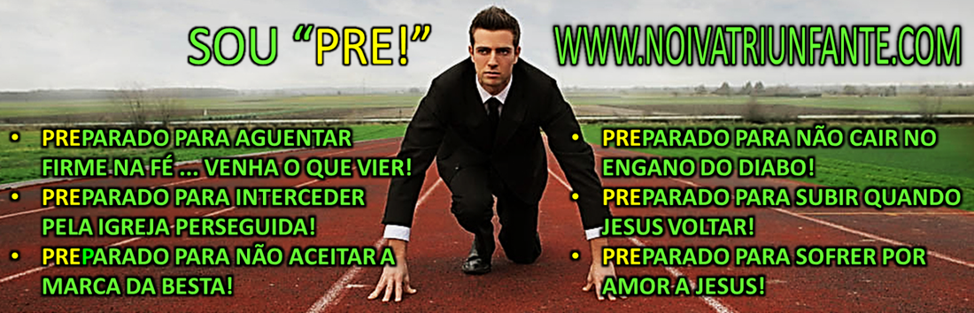 SOU PRE PREPARADO PARA SOFRER PREPARADO PARA VENCER PREPARADO PARA INTERCEDER